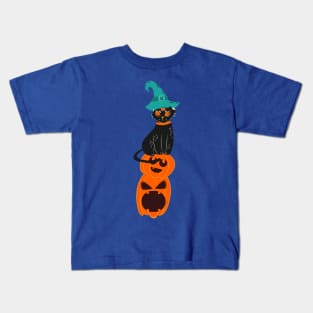 The Witch Cat Kids T-Shirt